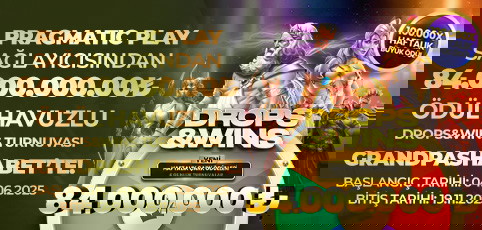 PRAGMATIC PLAY SAĞLAYICISINDAN DEV TURNUVA!